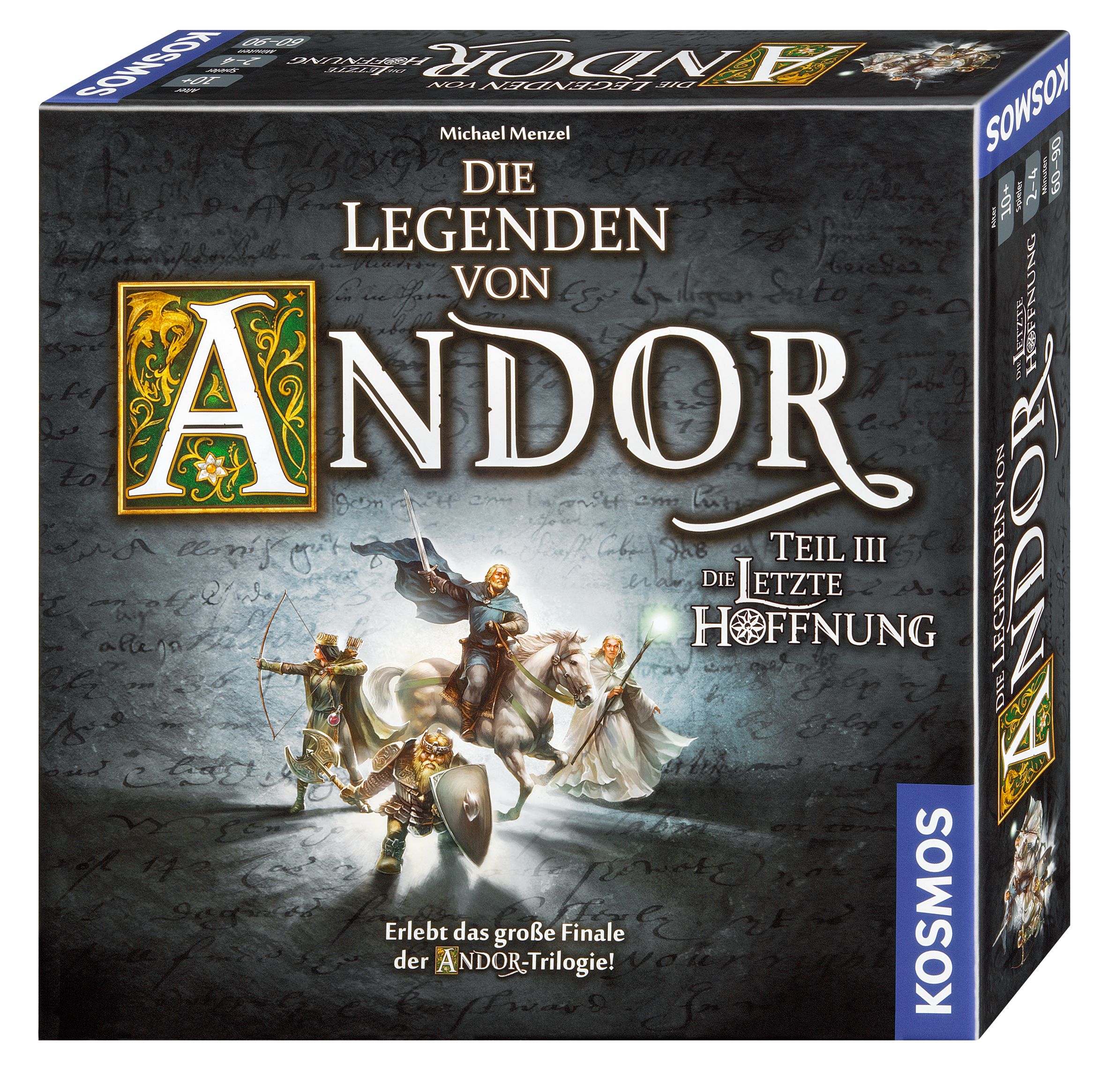 Die Legenden von Andor: Die letzte Hoffnung, Spiel, Anleitung und