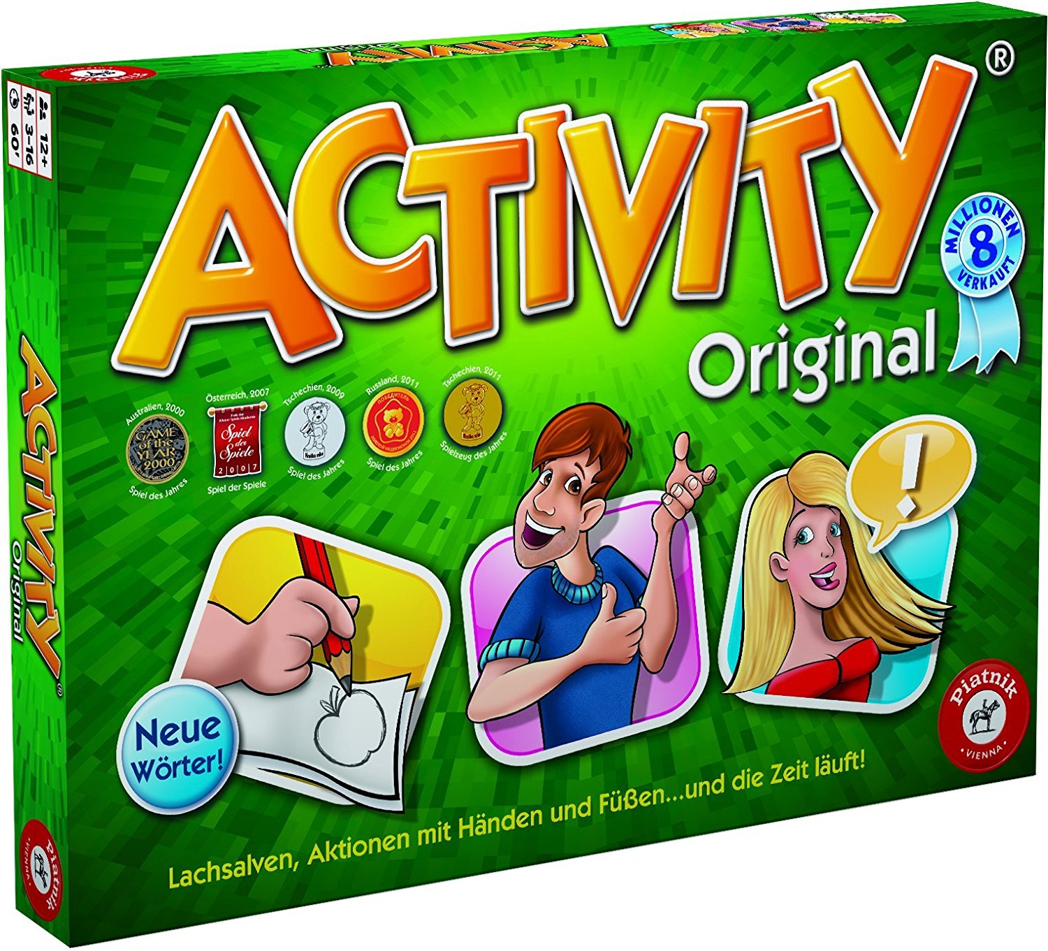 Activity Original, Spiel, Anleitung und Bewertung auf Alle Brettspiele bei  spielen.de