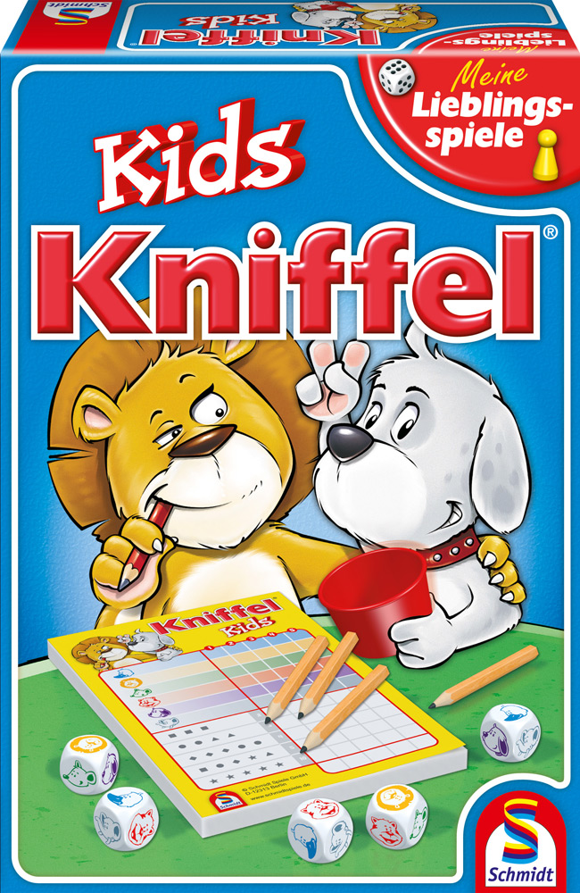 Kniffel Kids, Spiel, Anleitung und Bewertung auf Alle Brettspiele bei